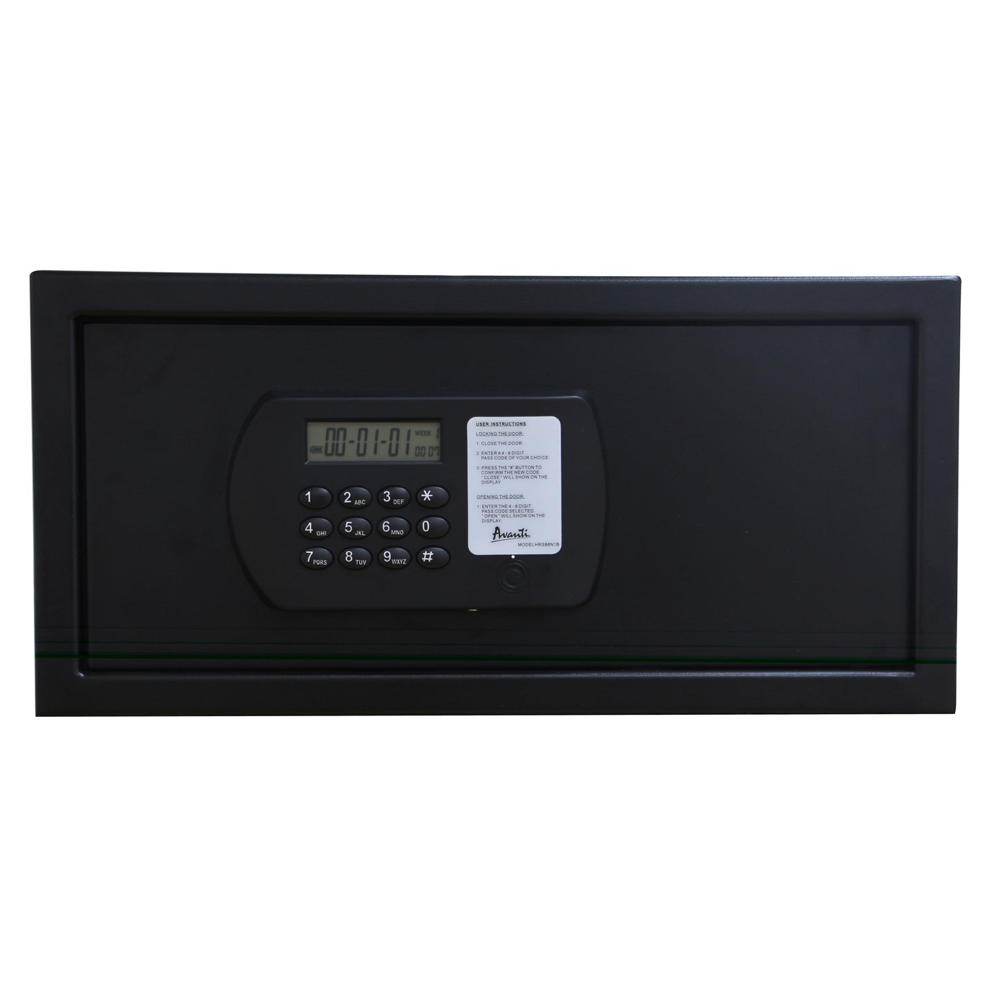 Avanti 0.88 cu. ft. Programmable Room Safe, in Black (HRS88N1B)