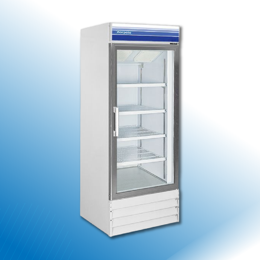 23 cu ft 1 Door Merchandiser Freezer (White)