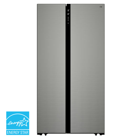 Avanti 15.6 cu. ft. Side-by-Side Apartment Size Refrigerator, in Stainless Steel (FFS157L3S)