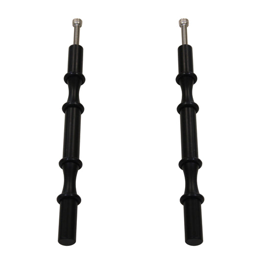 Vinotemp Epicureanist Secure Hold Wine Pegs, 2 Bottles Deep, in Black (EP-BLACKPEG02)