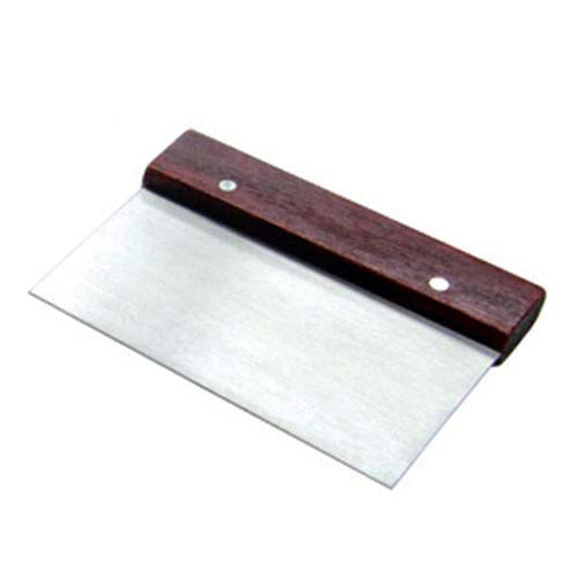 Adcraft DS-6 Wood Handle Dough Scraper