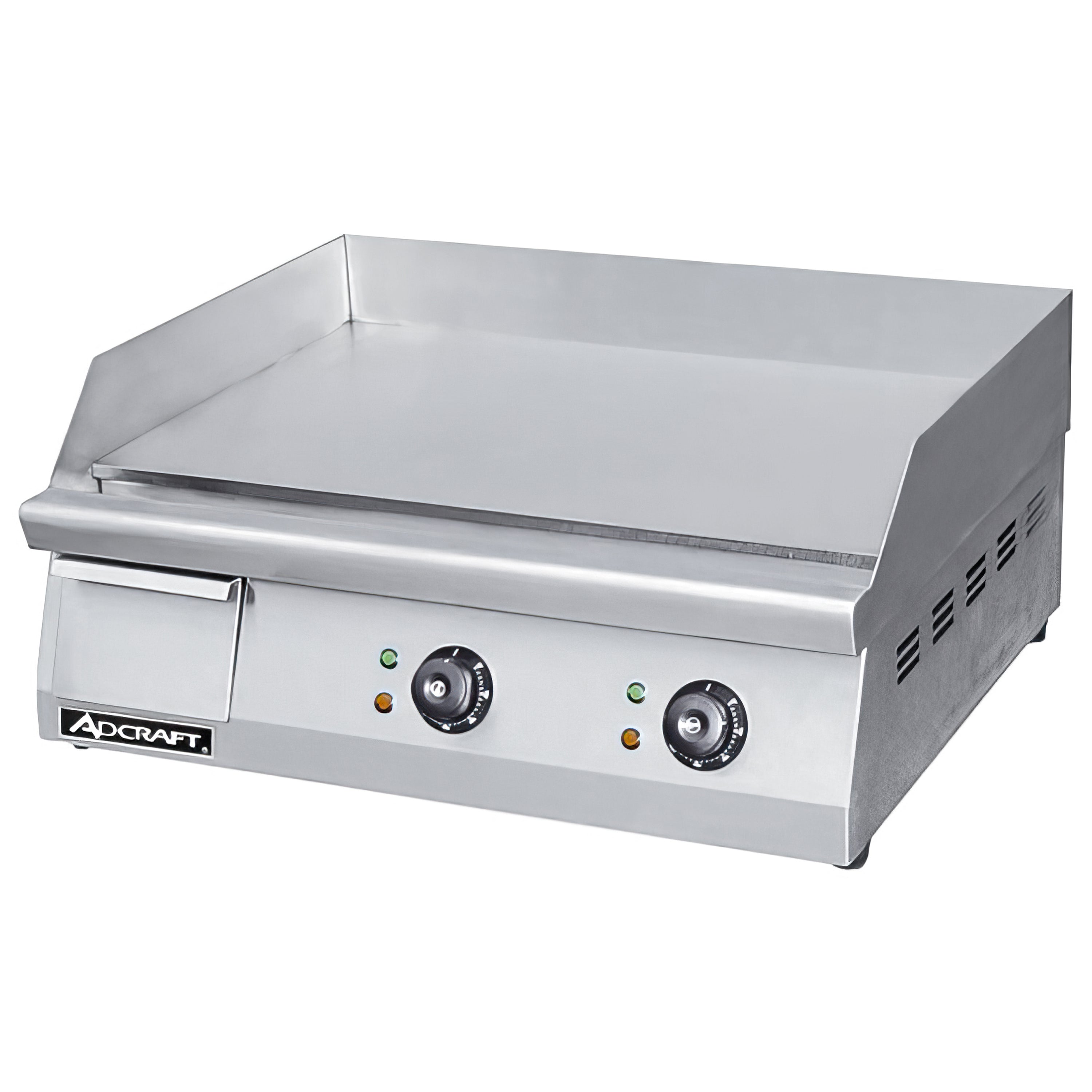 Adcraft Electric Griddle, 24"W, in Stainless Steel (GRID-24)