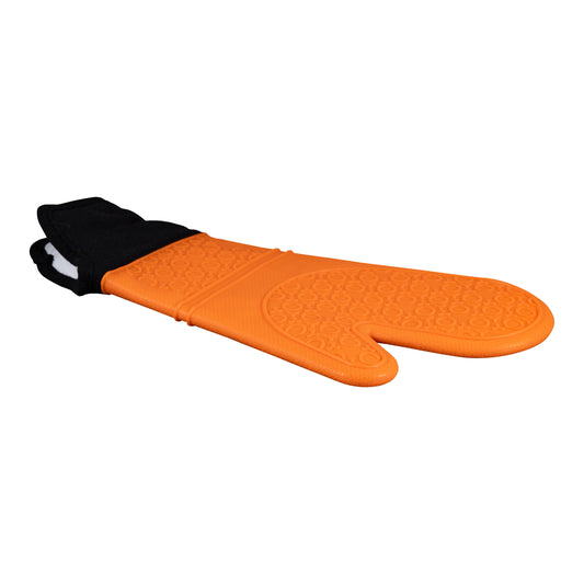 Adcraft Oven Mitt Silicone 14" Orange