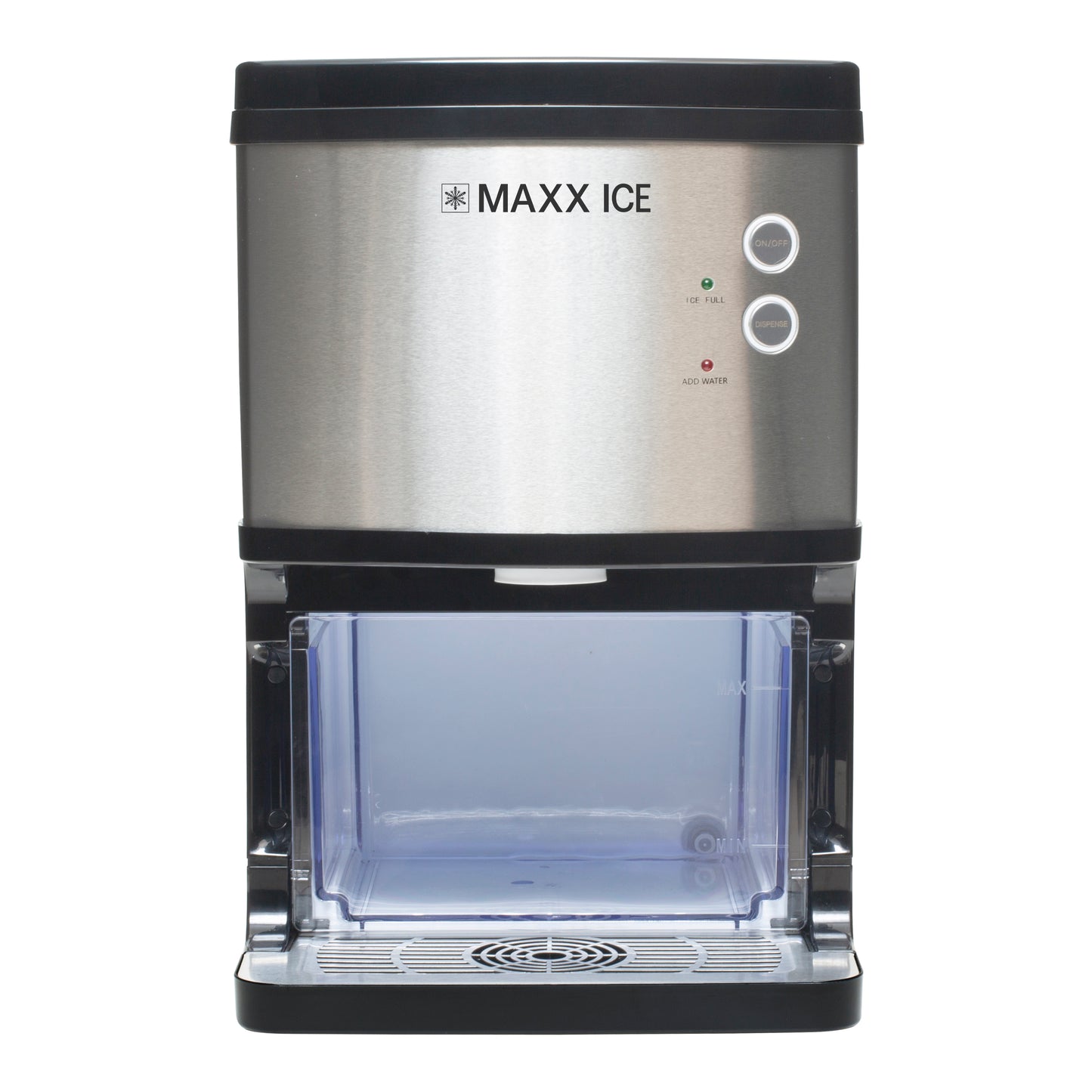 Maxx Ice Countertop Nugget Ice Dispenser, 33 lbs, in Stainless Steel (MAXNG30)