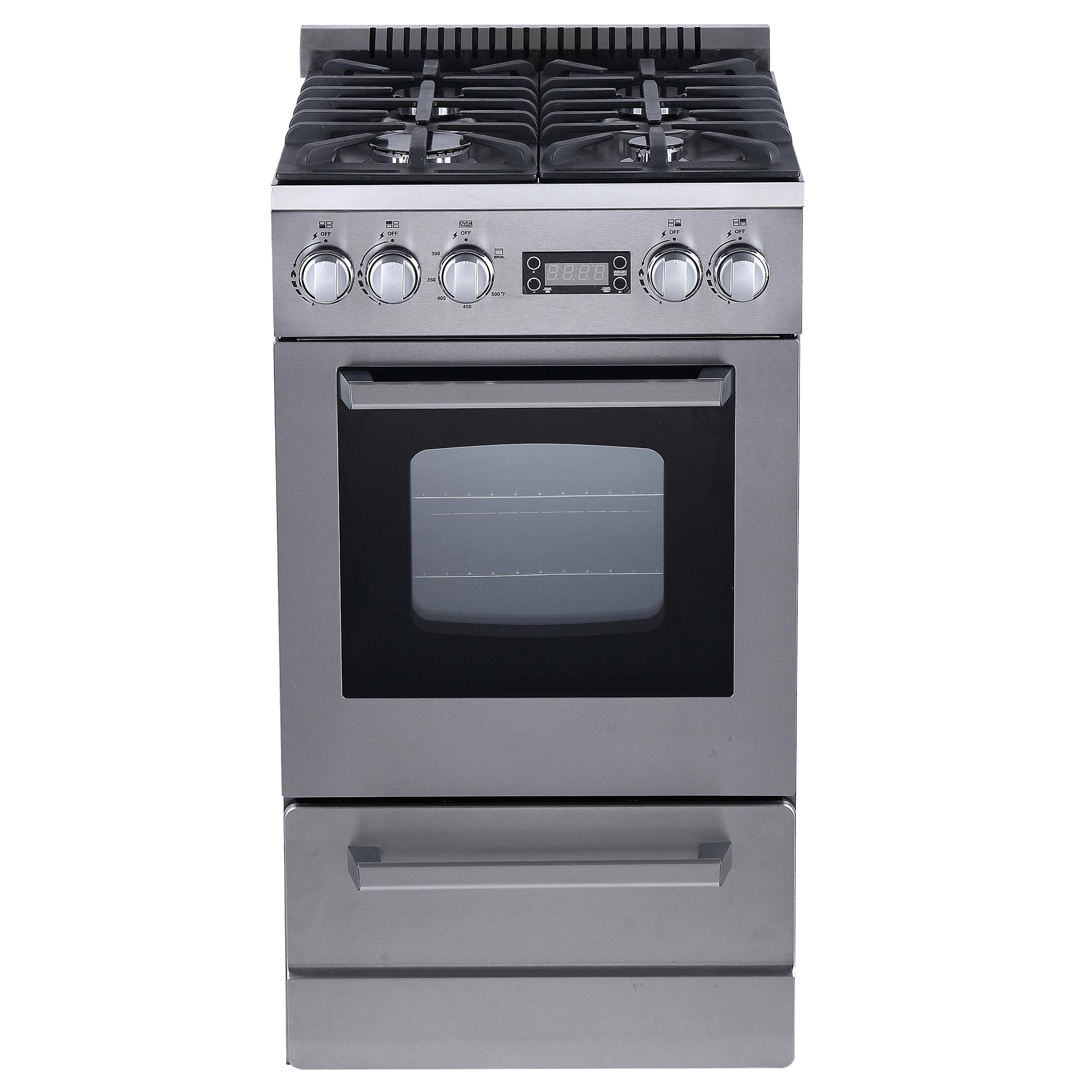 Avanti ELITE Series 20" Gas Range Oven, in Stainless Steel (DGR20P3S)