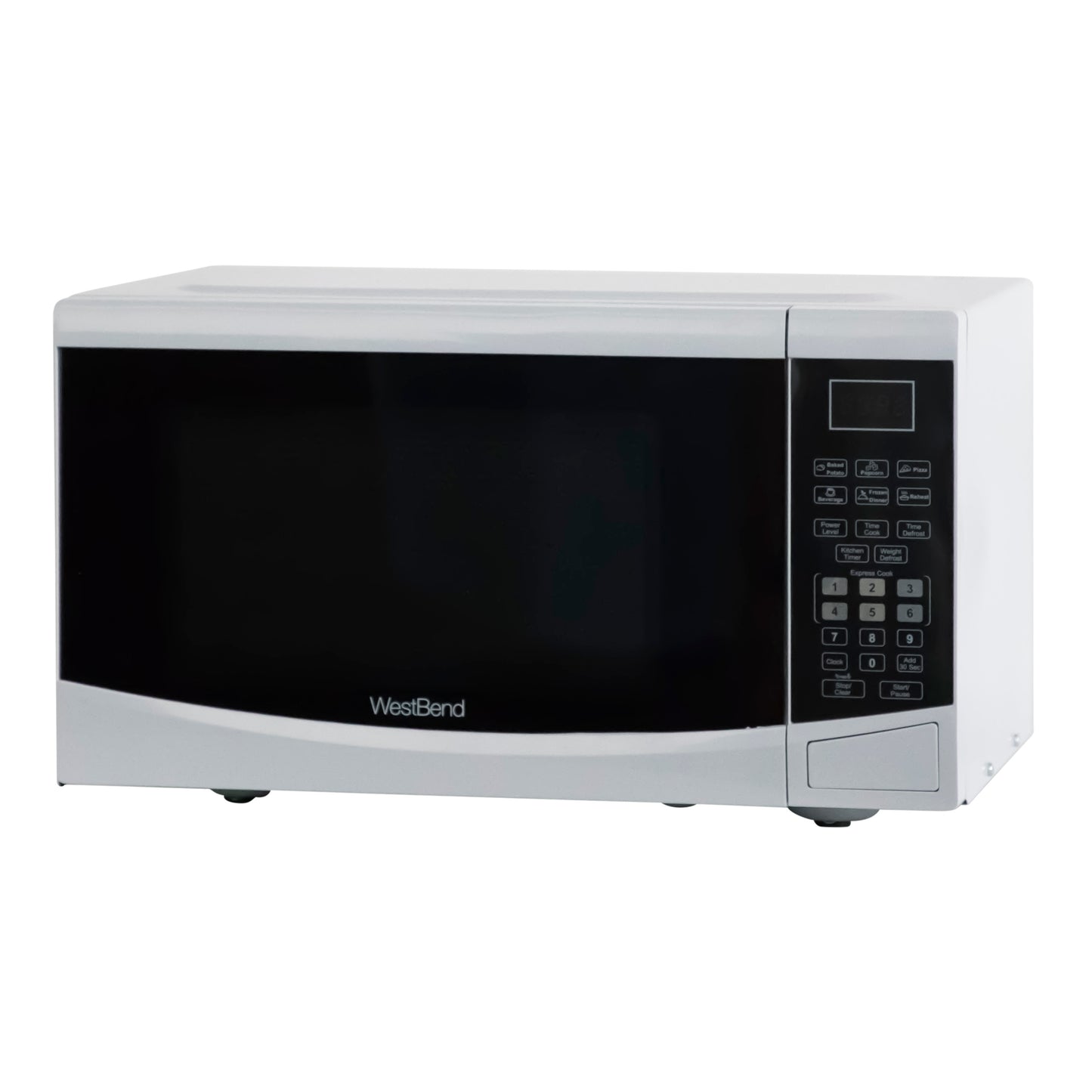 West Bend 0.9 cu. ft. Microwave Oven, in White (WBMW92W)