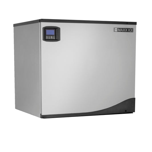 Maxx Ice Intelligent Series Modular Ice Machine, 30"W, 645 lbs, Half Dice Ice Cubes, in Stainless Steel with Black Trim (MIM650N)