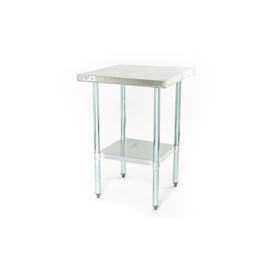 Adcraft Work Table, 24" x 24" x 35", in Stainless Steel (WT-2424-E)