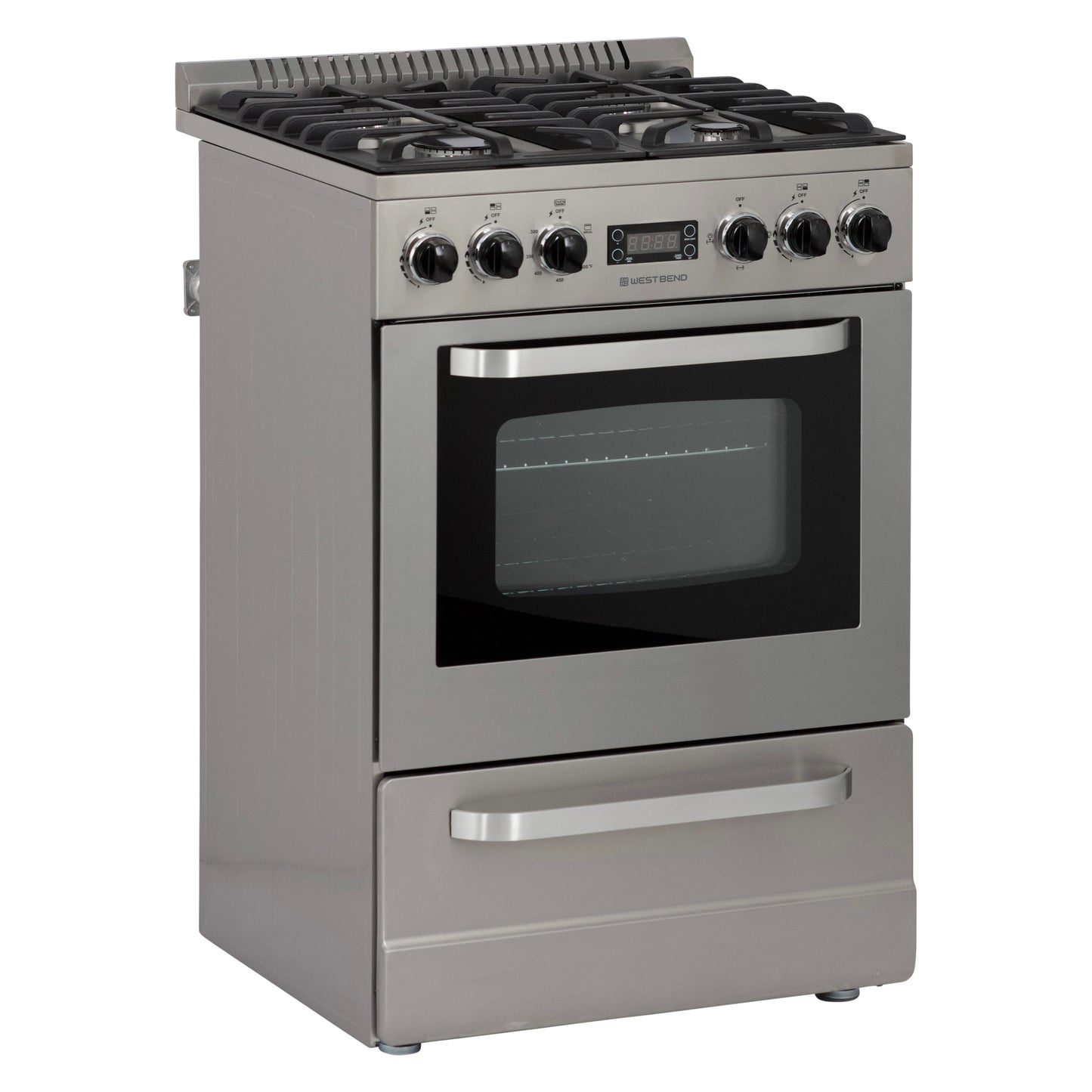 West Bend 24" Gas Range Oven, in Stainless Steel (WB240GRPSS)