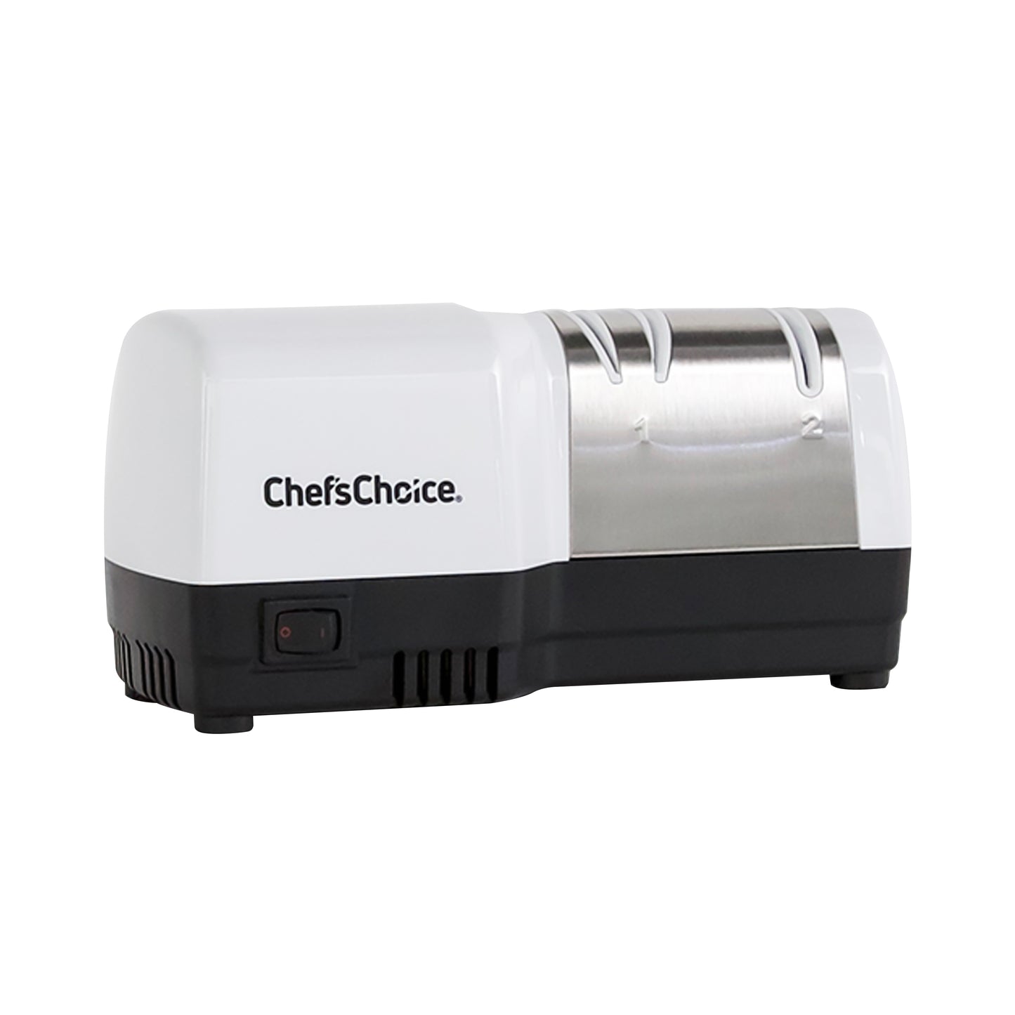 Chef'sChoice Model 220 Diamond Hone Hybrid Knife Sharpener, 2-Stage, in White (0220100)