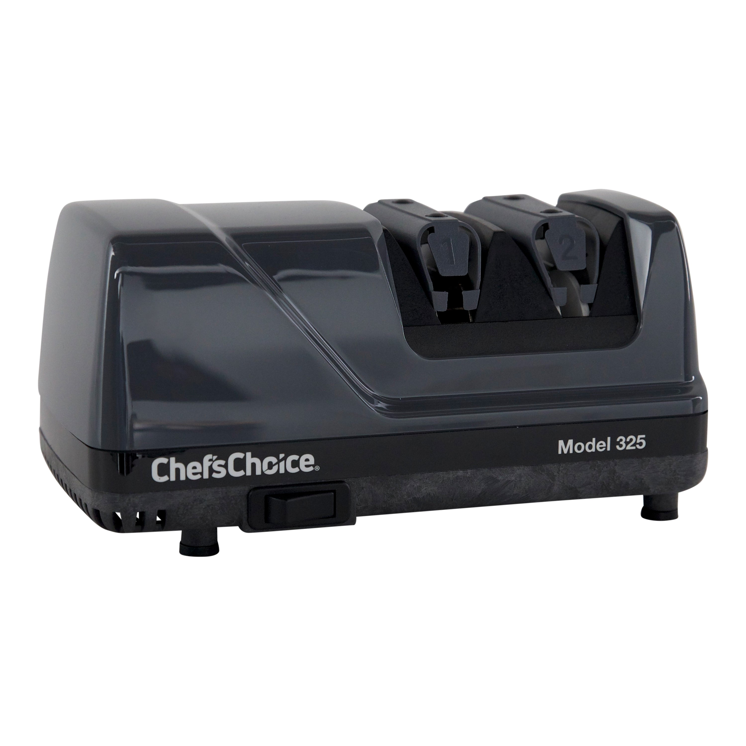 Chef'sChoice Model 325 Diamond Hone Sharp-N-Hone Knife Sharpener, 2-Stage, in Gray (0325000)