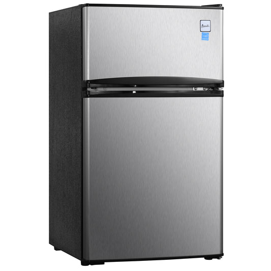 Avanti 3.1 cu. ft. Compact Refrigerator, in Stainless Steel (RA31B3S)