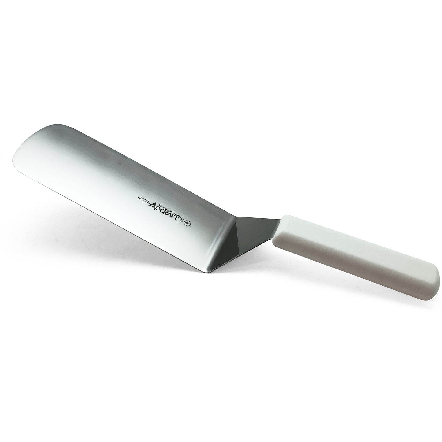 Adcraft Advantage Series Cake Turner, 8" x 3", in White (CUT-T83WH)