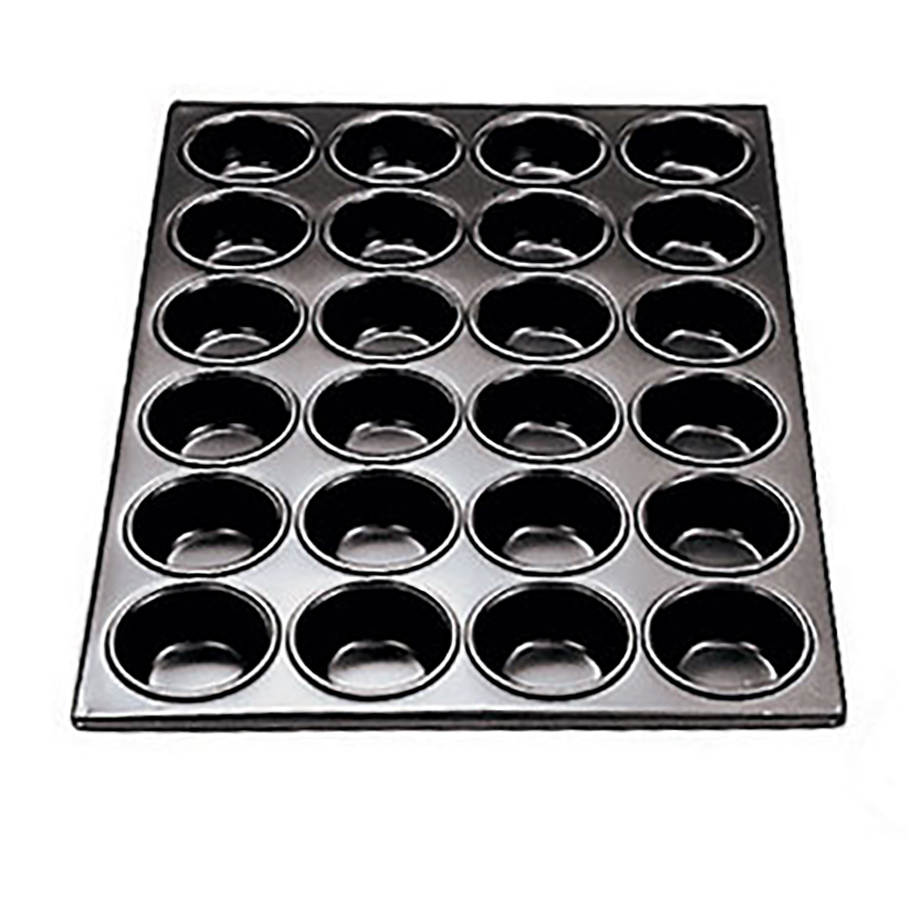 Adcraft Non Stick Muffin Pan 20-1/2" x 14" x 1-1/4" 24-cup