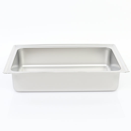 Adcraft Oblong Dripless Deli Pan, 4-5/8", in Stainless Steel (DWP-200)