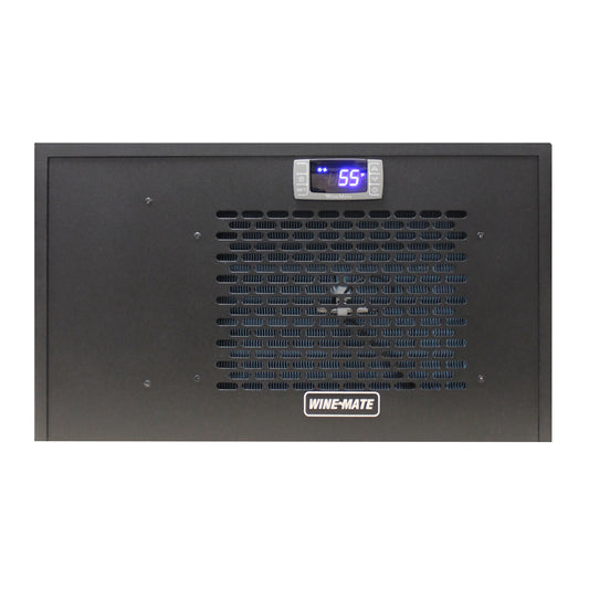 Wine-Mate by Vinotemp Self-Contained Compact Wine Cooling System, 90 cu. ft. Capacity, in Black (WM-1500CD)