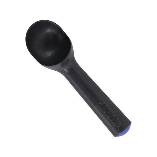 Zeroll Original 3 oz Ice Cream Scoop, Size 12, in Hardcoat Anodized Aluminum with Blue End Cap (1012-ZT)