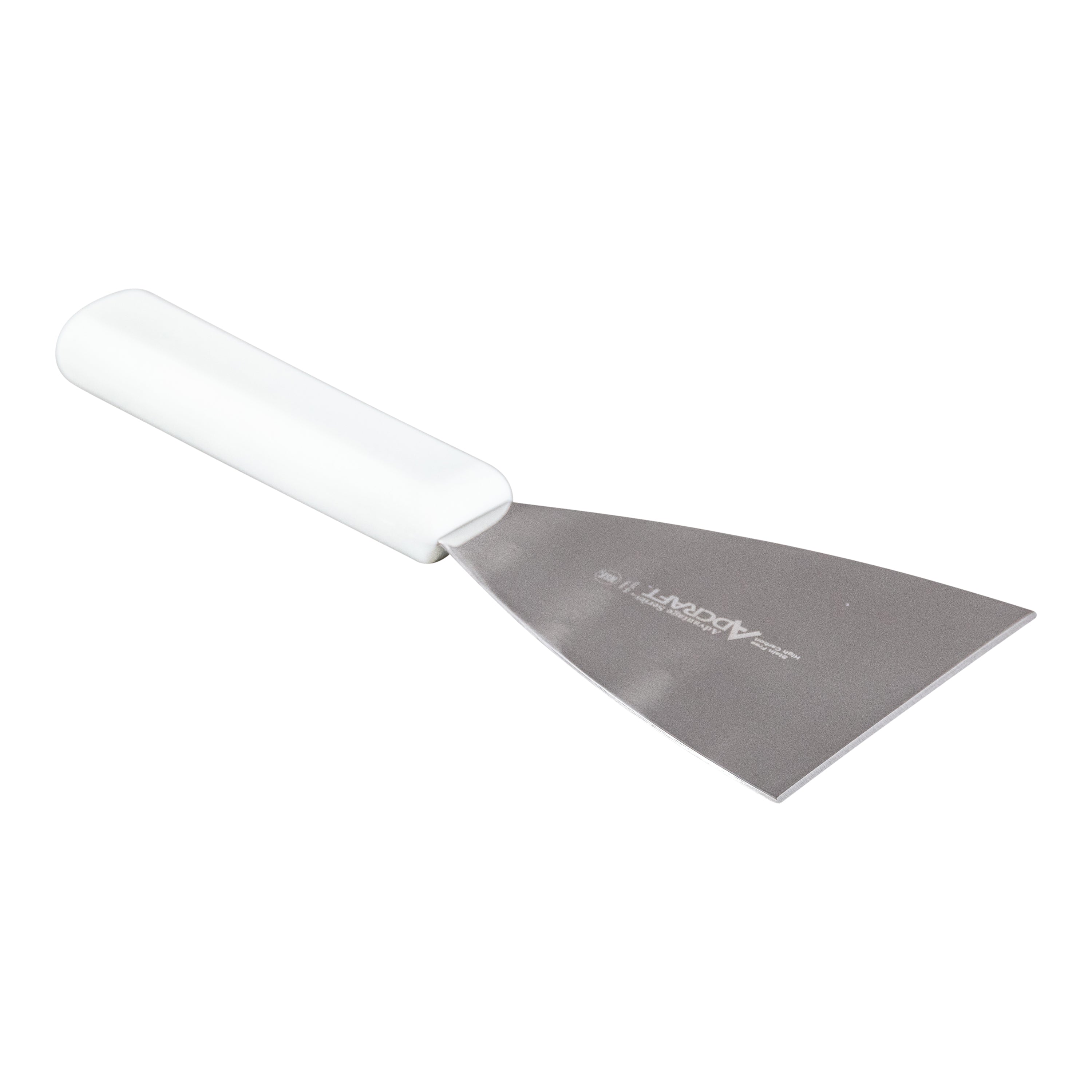 Adcraft Advantage Series Scraper, 4", in White (CUT-S4)