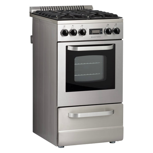 West Bend 20" Gas Range Oven, in Stainless Steel (WB200GRPSS)