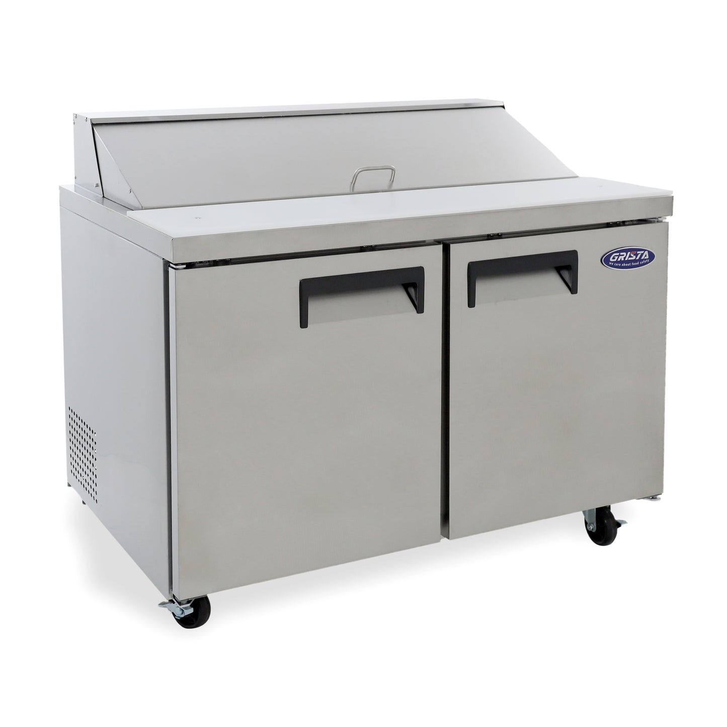 Grista Salad Sandwich Prep Table - 2 Door, 12 Cu. Ft., 47 In