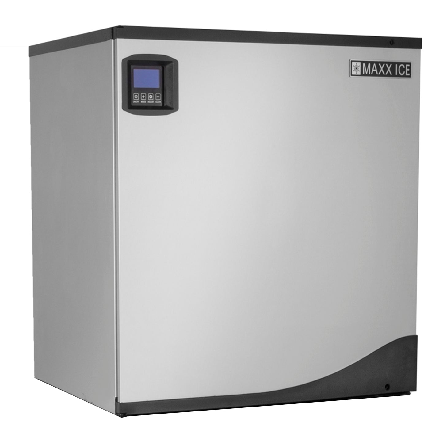 Maxx Ice Intelligent Series Modular Ice Machine, 30"W, 937 lbs, Full Dice Ice Cubes, in Stainless Steel with Black Trim (MIM1000N)