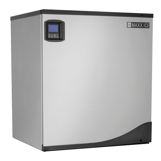 Maxx Ice Intelligent Series Modular Ice Machine, 30"W, 1005 lbs, Half Dice Ice Cubes, in Stainless Steel (MIM1000NH)