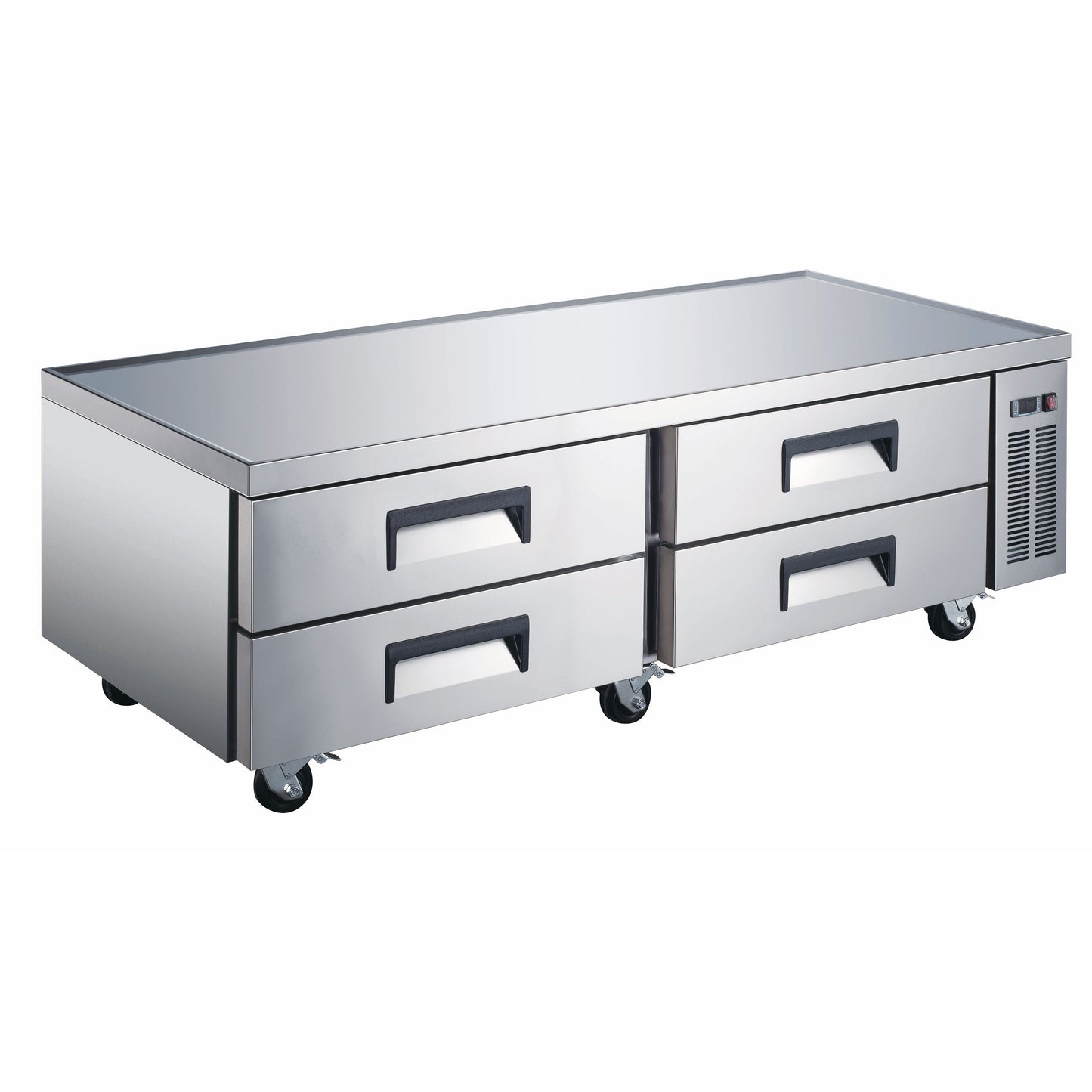 U-Star Refrigerated Chef Base - 72", 4 Drawers