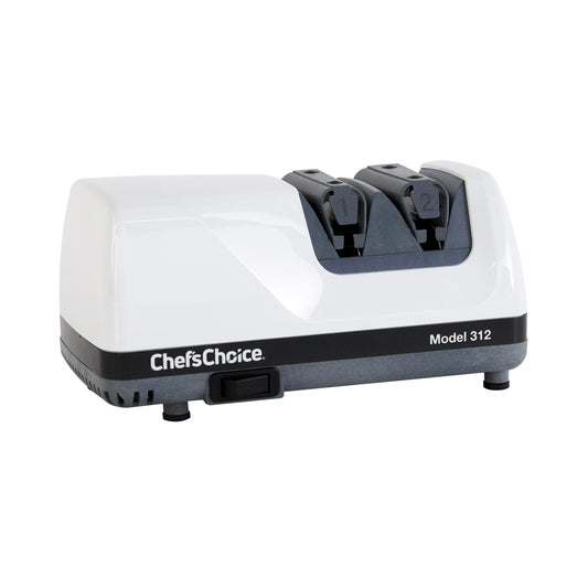 Chef'sChoice Model 312 Diamond UltraHone Knife Sharpener, in White (0312000)