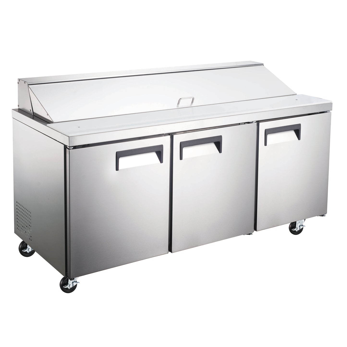 U-Star Refrigerated Salad/Sandwich Prep Table - 3 Door, 70"