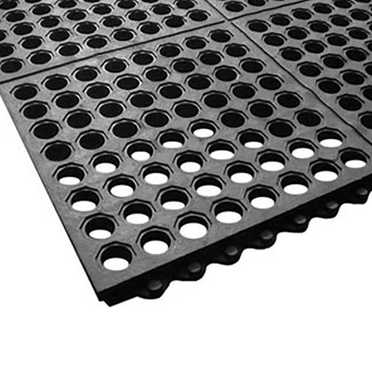 Adcraft Anti-Fatigue Floor Mat, 3' x 5', 7/8" Thick, in Black (MAT-3534BK)