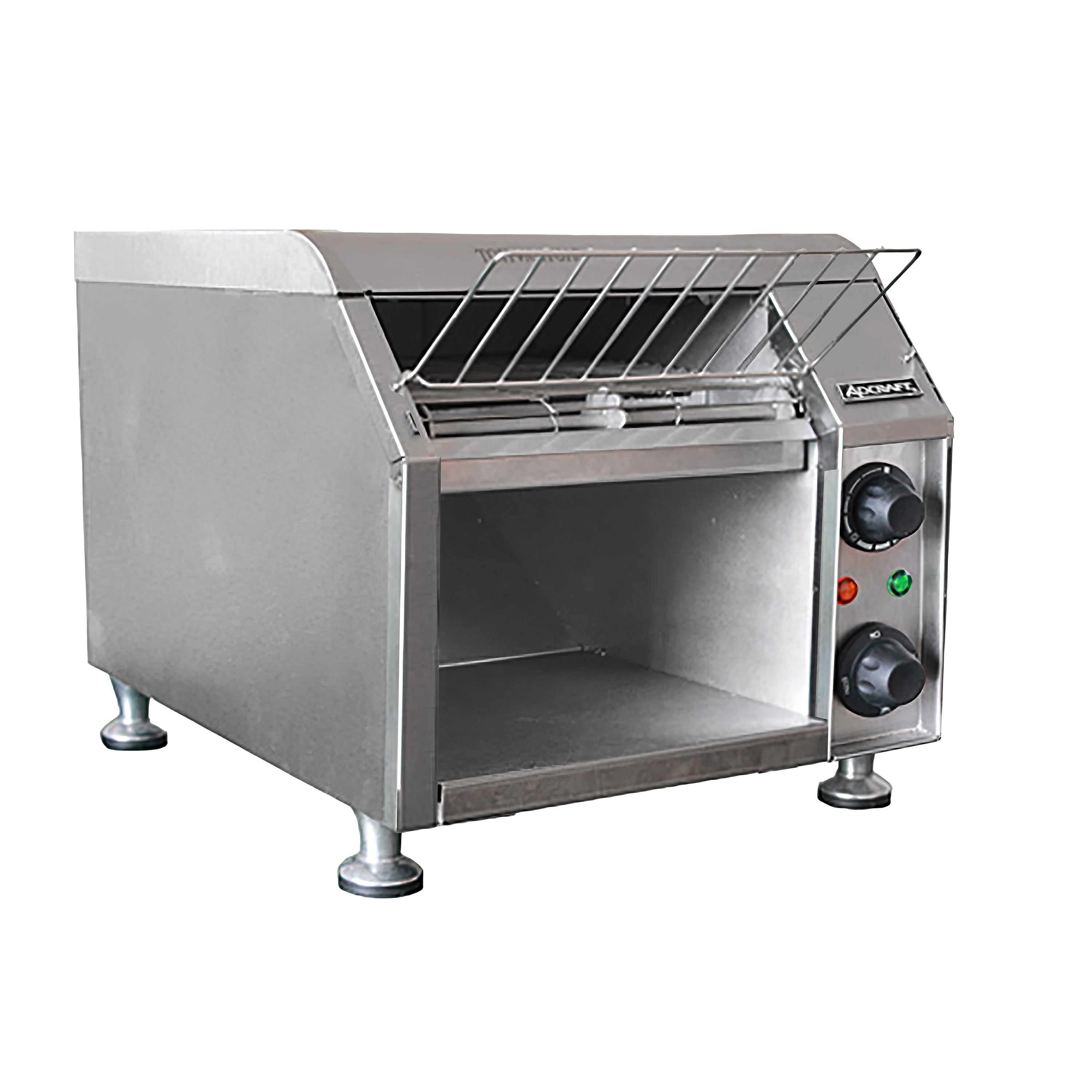 Adcraft Conveyor Toaster, 13-1/2"H x 14-1/2"W x 19-1/2"D, in Stainless Steel (CVYT-120)