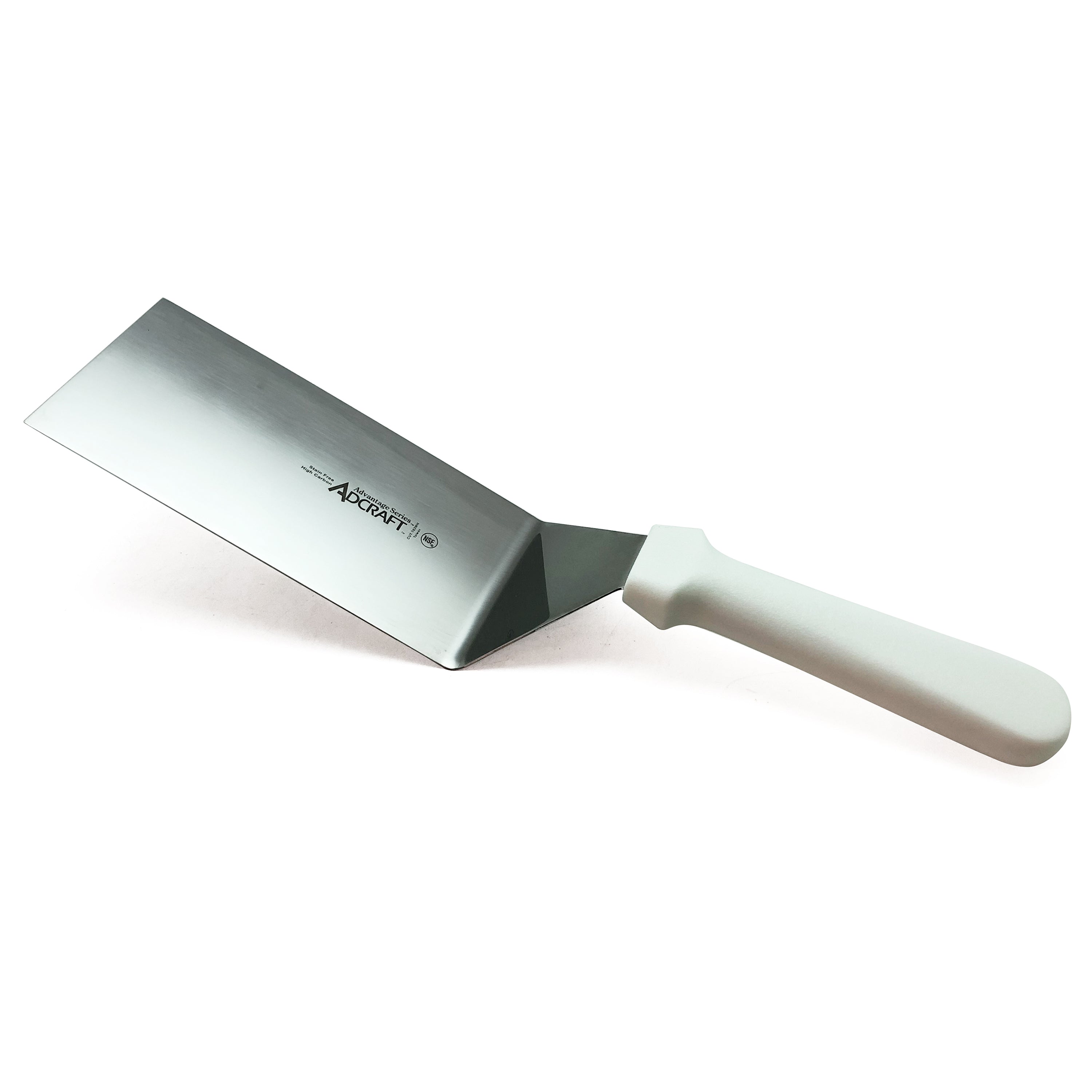 Adcraft Advantage Series Square Turner, 6" x 3", in White (CUT-T63WH)