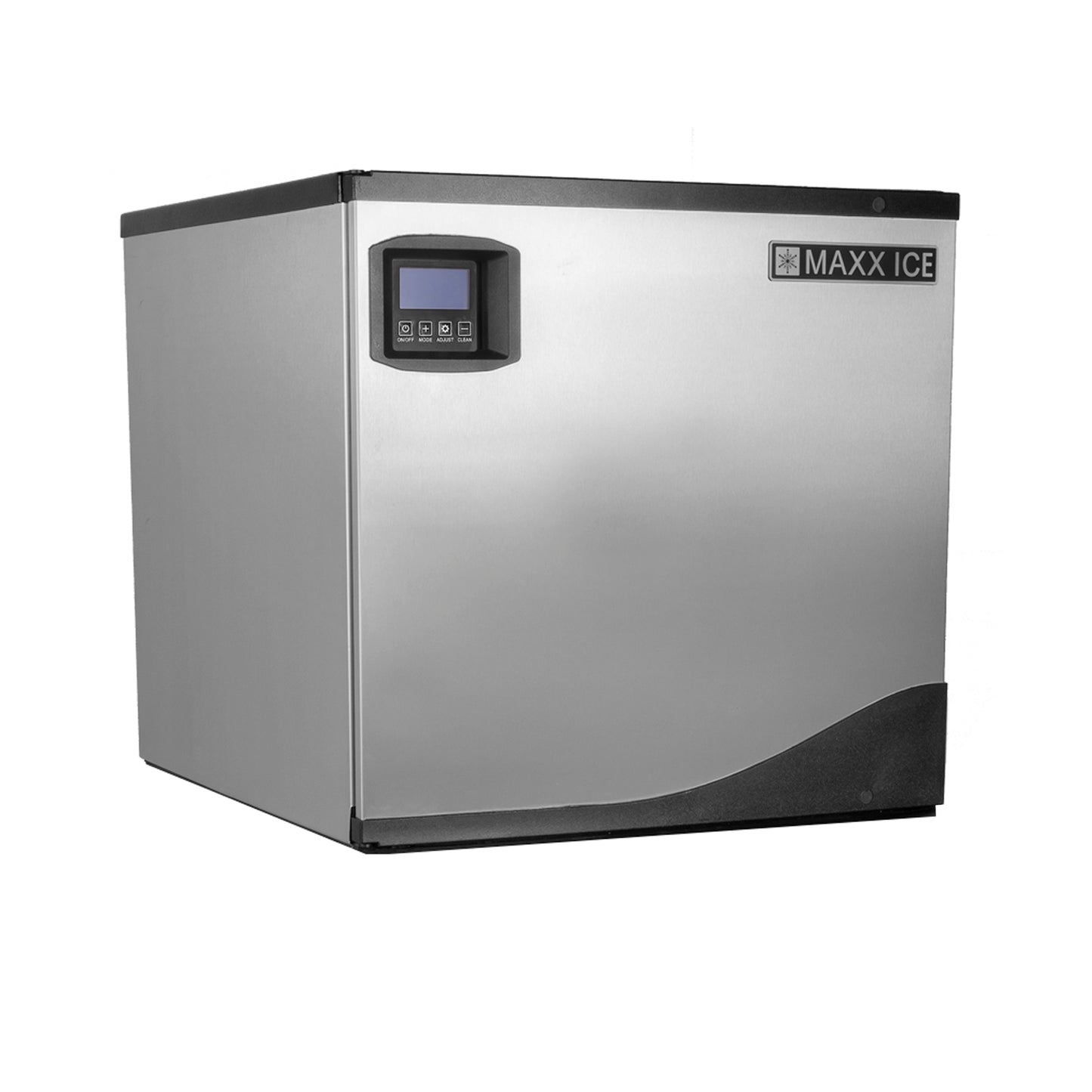 Maxx Ice Intelligent Series Modular Ice Machine, 22"W, 361 lbs, Half Dice Ice Cubes, in Stainless Steel with Black Trim (MIM360NH)