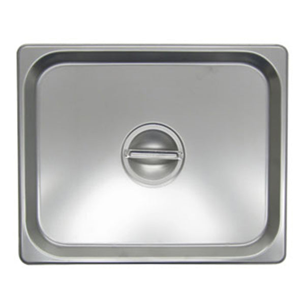 Adcraft CST-H Solid Cover, Half-Size, for 165 Series Deli Pan, Stainless Steel