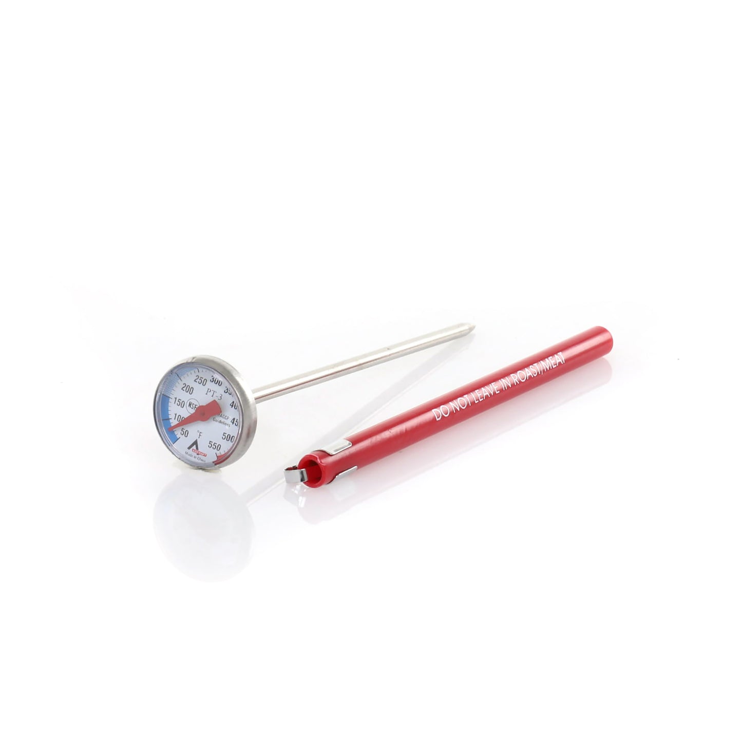 Adcraft Pocket test thermometer 40?/ 180? F 1" diam. dial