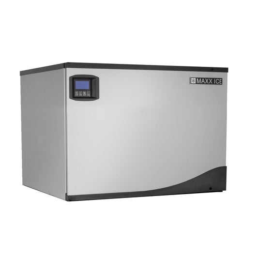 Maxx Ice Intelligent Series Modular Ice Machine, 30"W, 373 lbs, Full Dice Ice Cubes, in Stainless Steel with Black Trim (MIM370N)