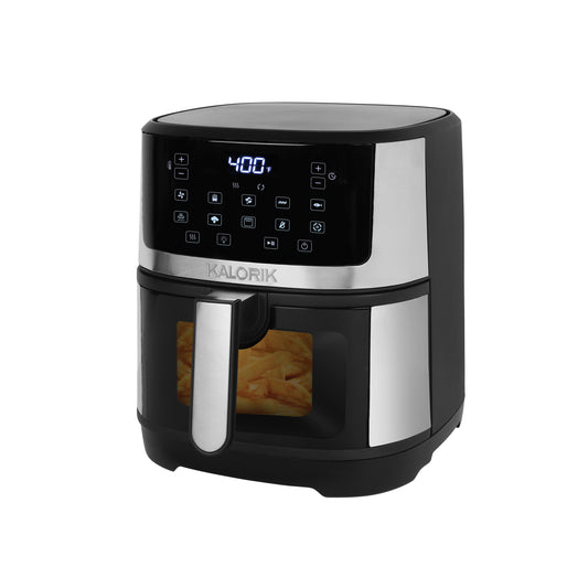 Kalorik 5 Quart Touchscreen Air Fryer with Window, in Stainless Steel (FT 52328 SS)