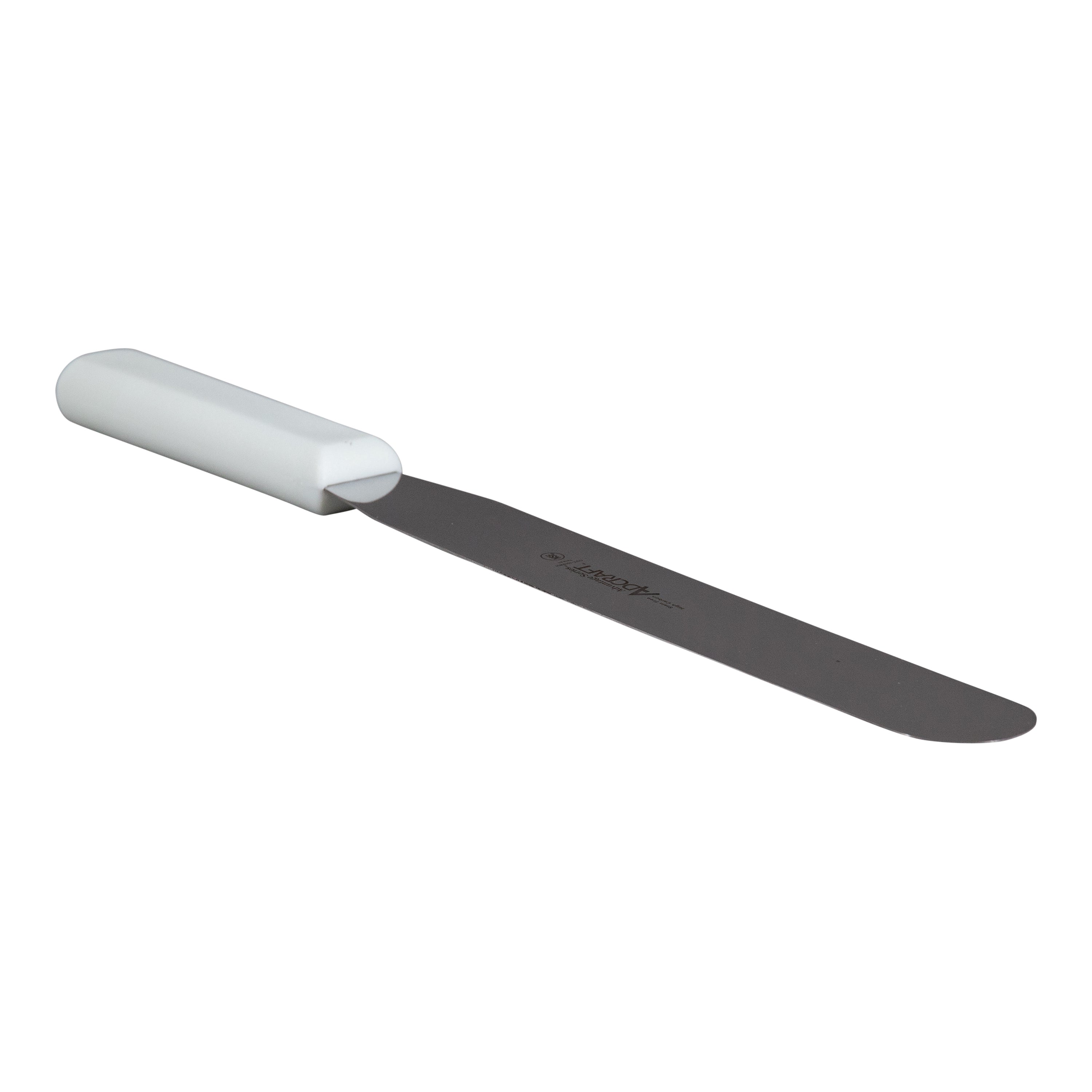 Adcraft Advantage Series Icing Spatula, 10", in White (CUT-10ISWH)