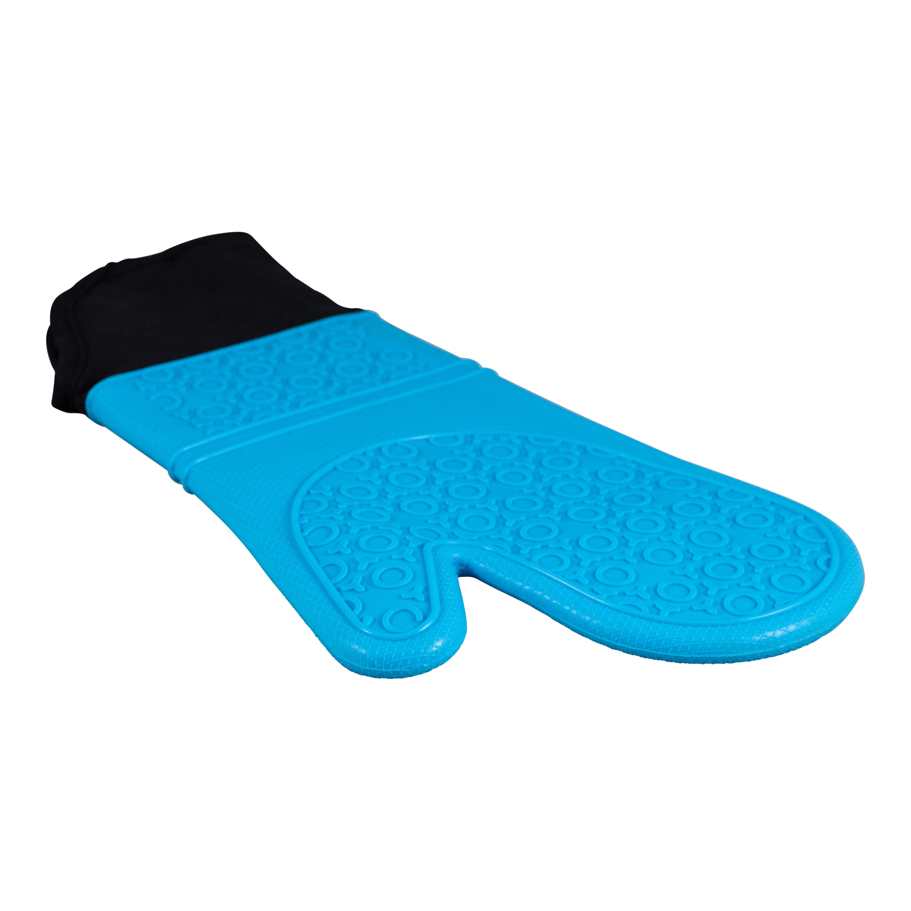 Adcraft Oven Mitt Silicone 14" Blue