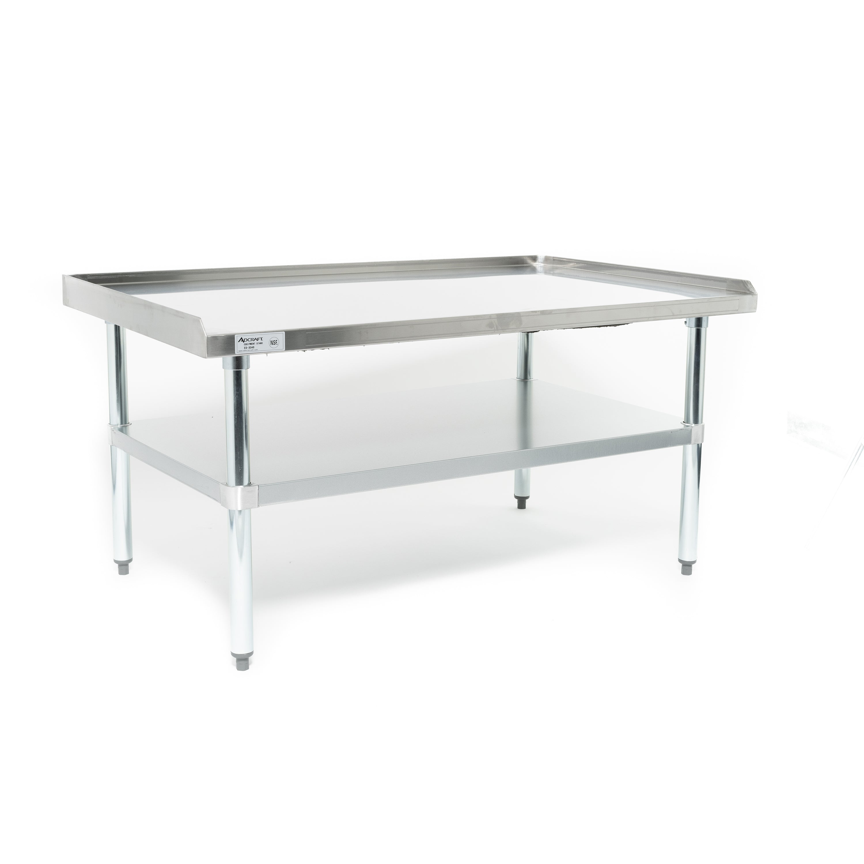 Adcraft Equipment Stand, 30" x 48" x 24", in Stainless Steel (ES-3048)