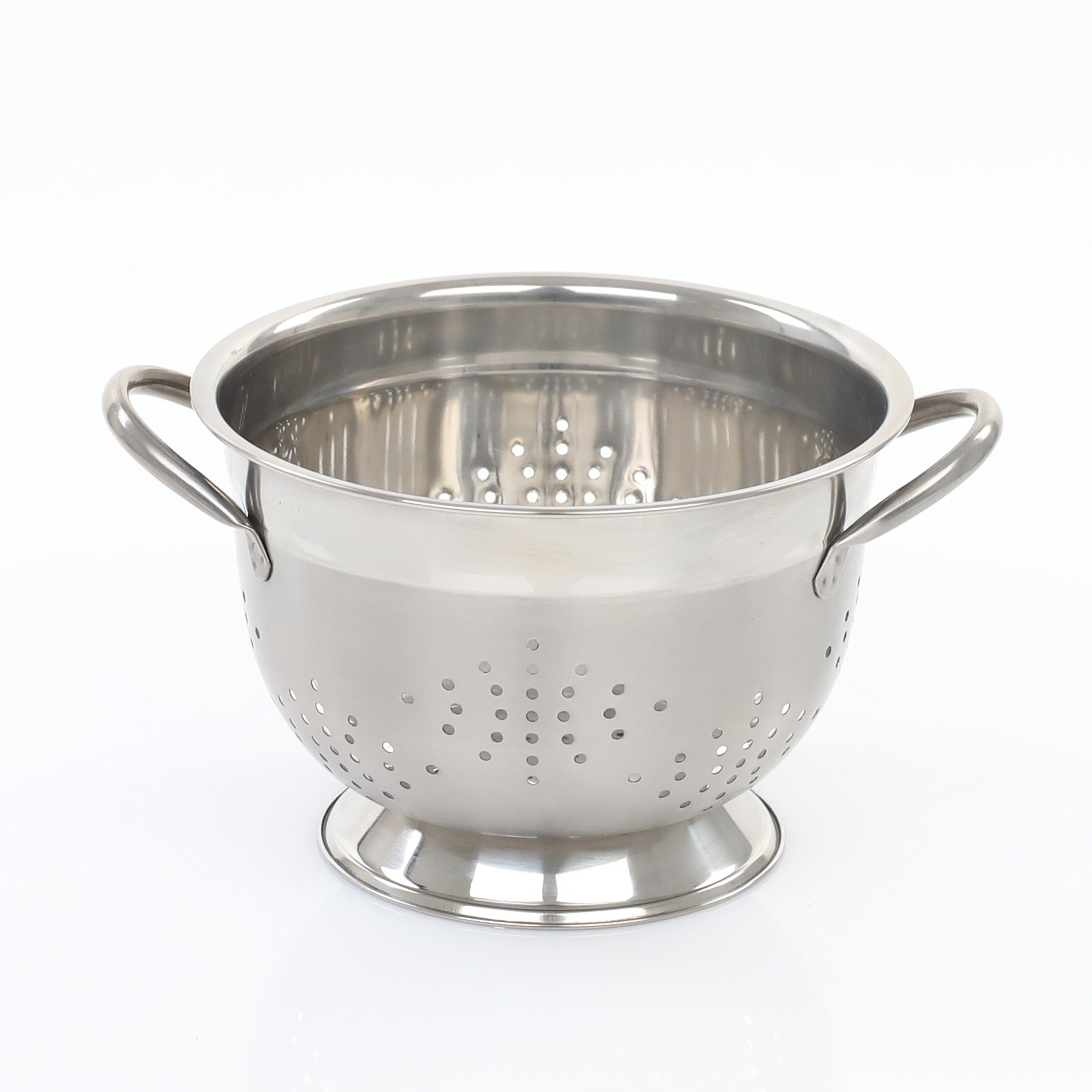 Adcraft Heavy Duty Colander, 3 Qt., in Stainless Steel (HDC-3)