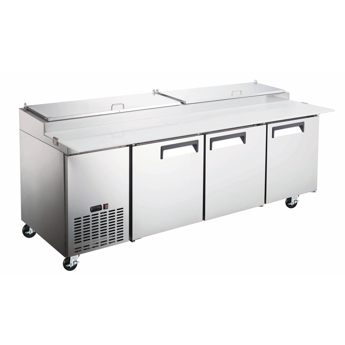 U-Star Refrigerated Pizza Prep Table - 3 Door, 92"