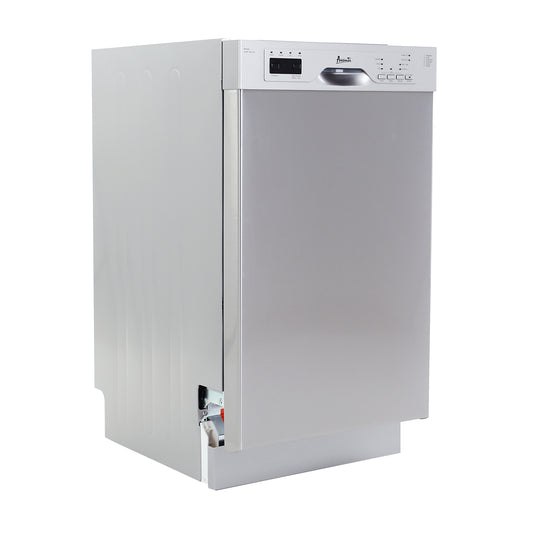 Avanti 18" Built In Dishwasher, in Stainless Steel (DWF18V3S)