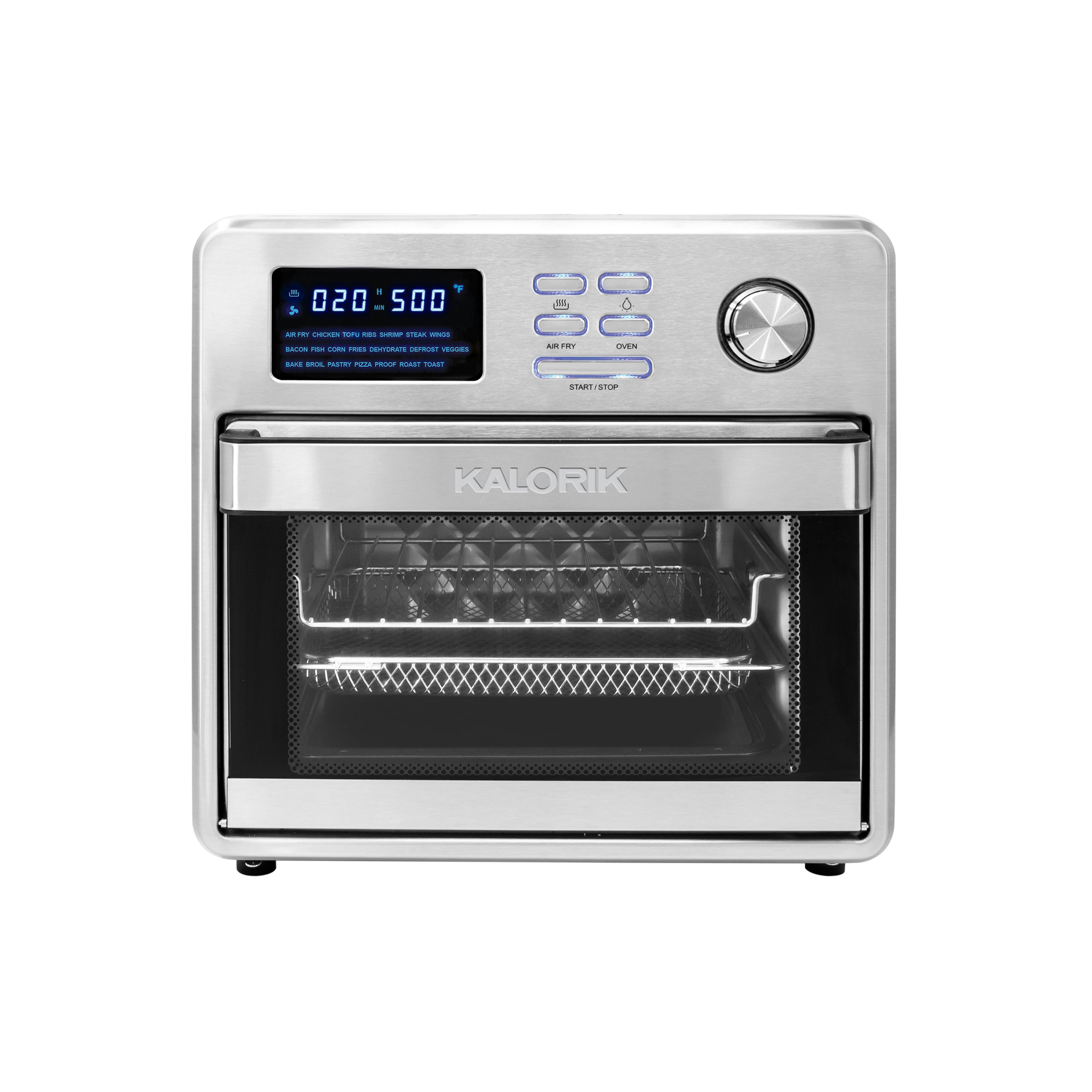 Kalorik MAXX 16 Quart Digital Air Fryer Oven, in Stainless Steel (AFO 47797 SS)