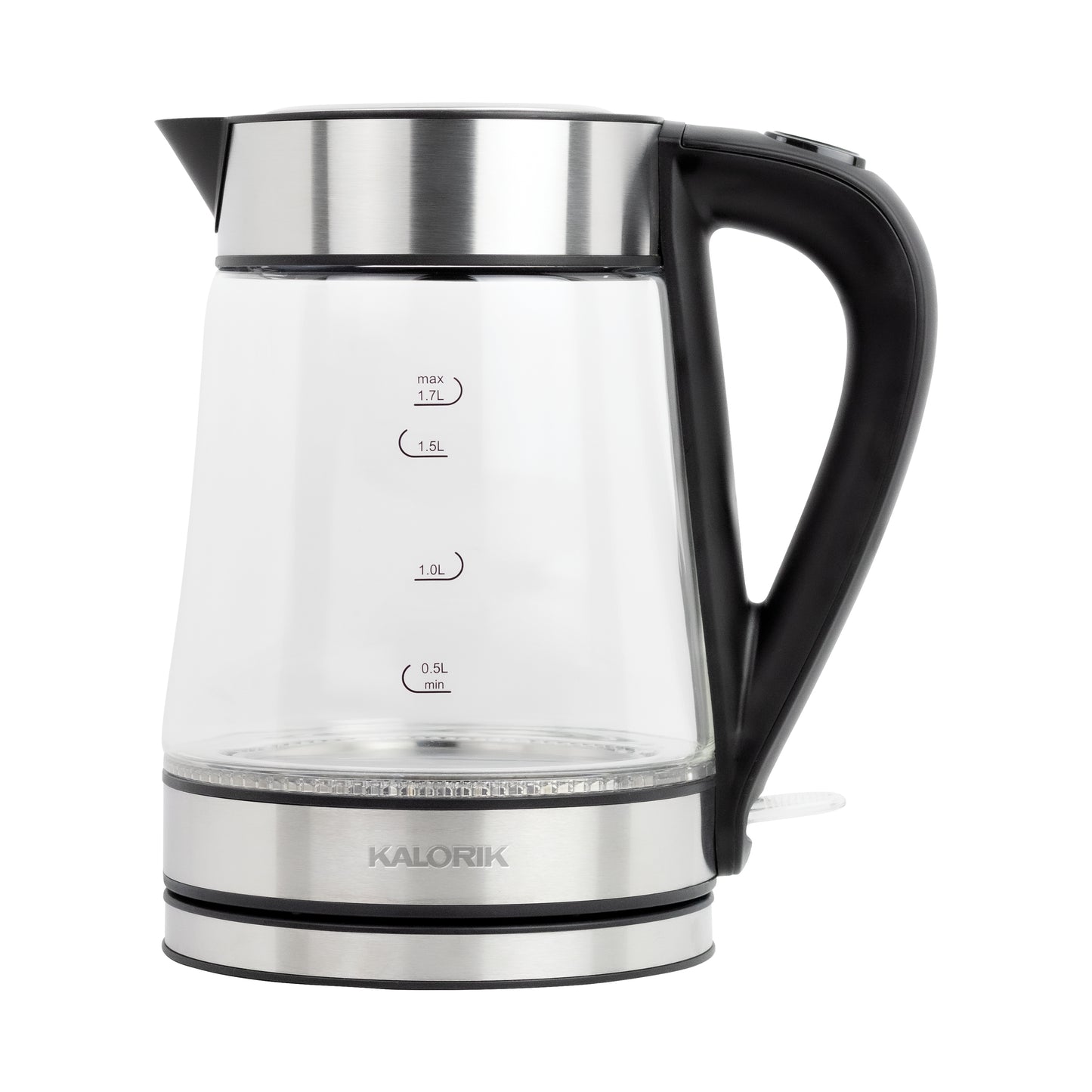 Kalorik 1.7L Rapid Boil Digital Electric Kettle, in Stainless Steel (JK 45907 SS)