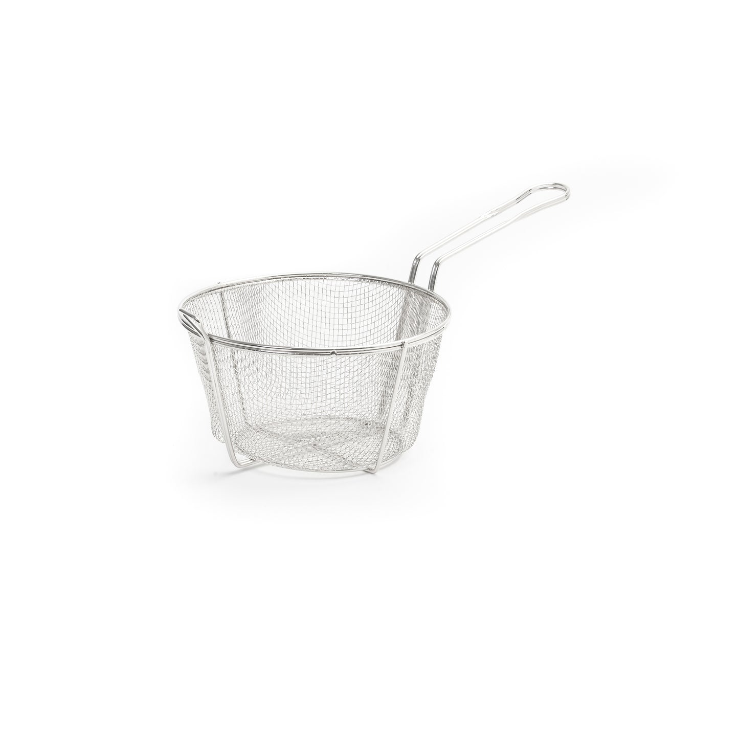 Adcraft Four Mesh Fryer Basket (8-1/2 " diam x 4-1/4 " deep)