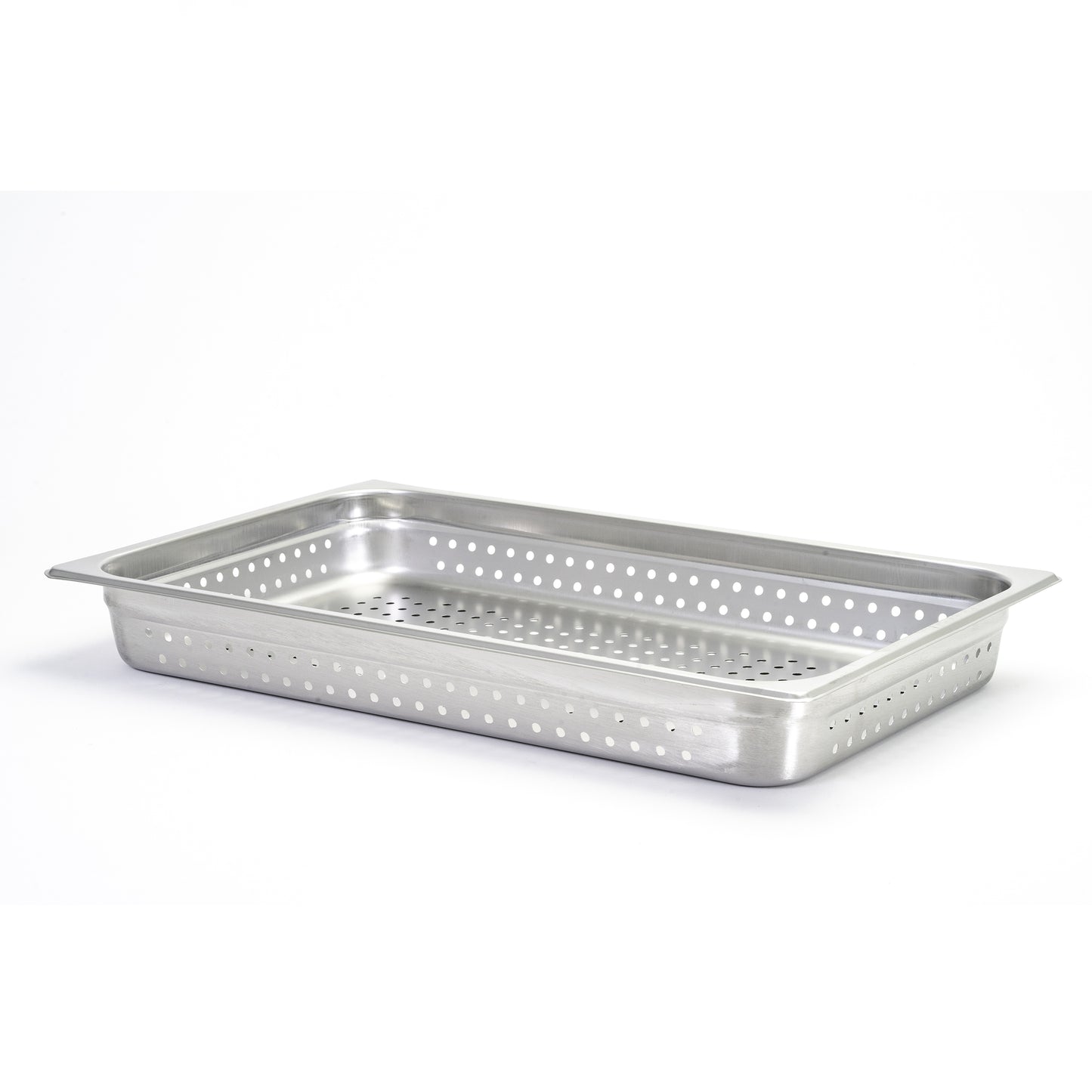 Adcraft Perforated Steam Table/Hotel Pan, Full Size, 2-1/2" Deep, in Stainless Steel (PP-200F2)