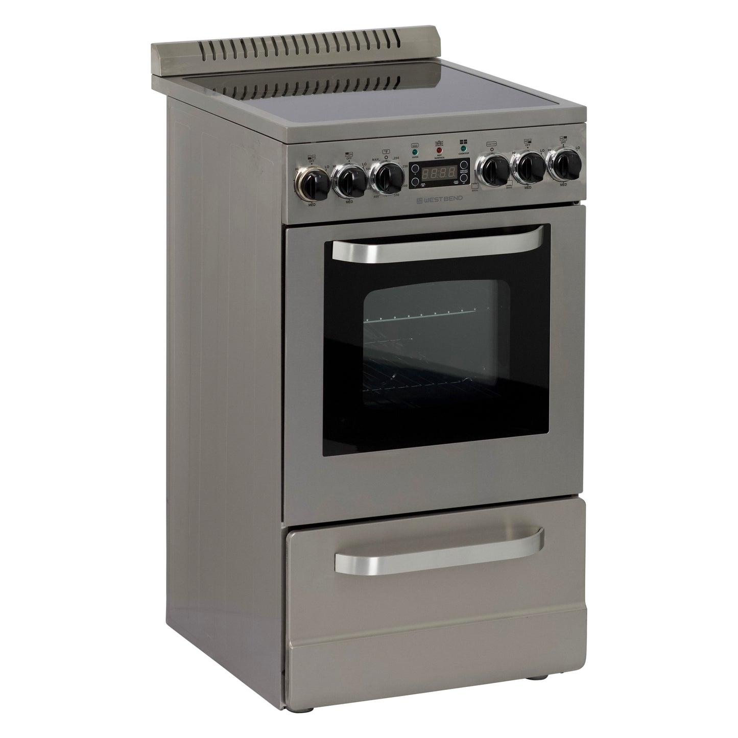 West Bend 20" Electric Range Oven, in Stainless Steel (WB200ERPSS)