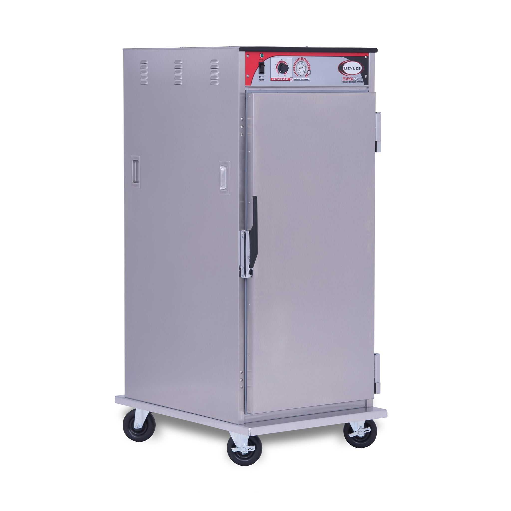 BevLes Temper Select 3/4 Size Heated Holding Cabinet, Narrow Width, 230V, in Silver (HTSS60P124)