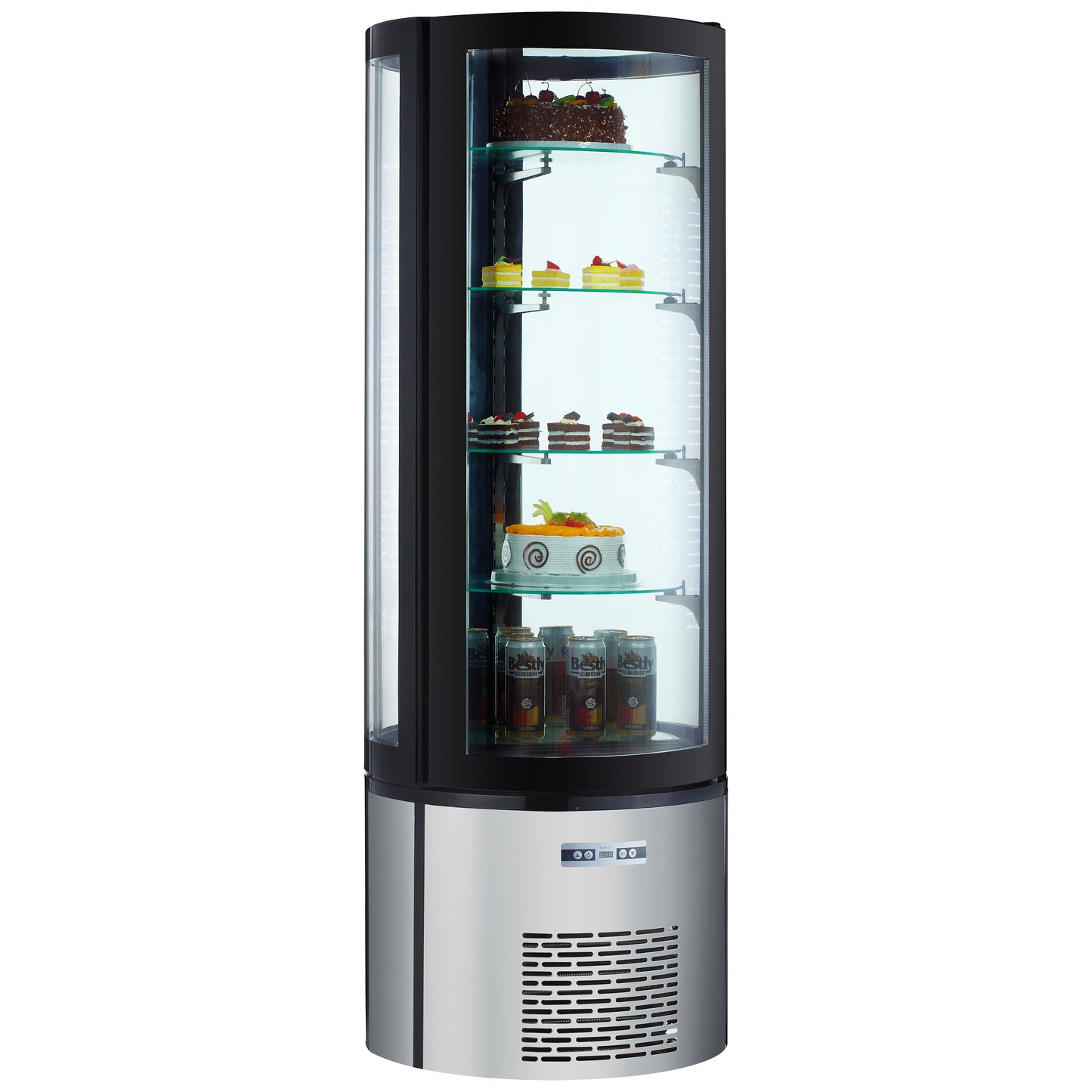 Black Diamond Floor Standing Refrigerated Cake Display 400 Liter / 12.7 Cu Ft